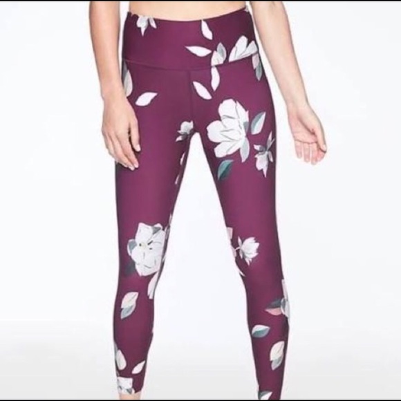 Athleta Pants - Athleta Floral Elation Tights